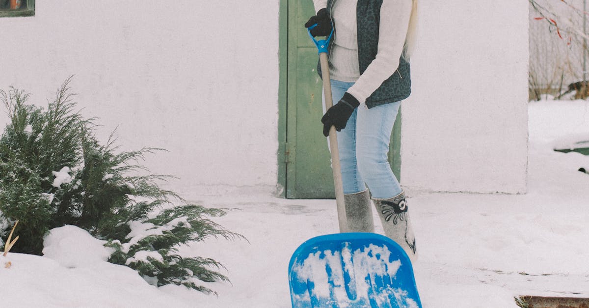 What does shoveling snow mean?